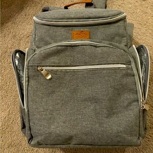 Backpack diaper bag